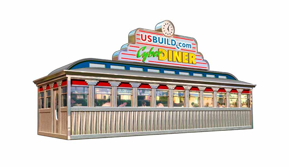 3D US Build Cyber Diner.